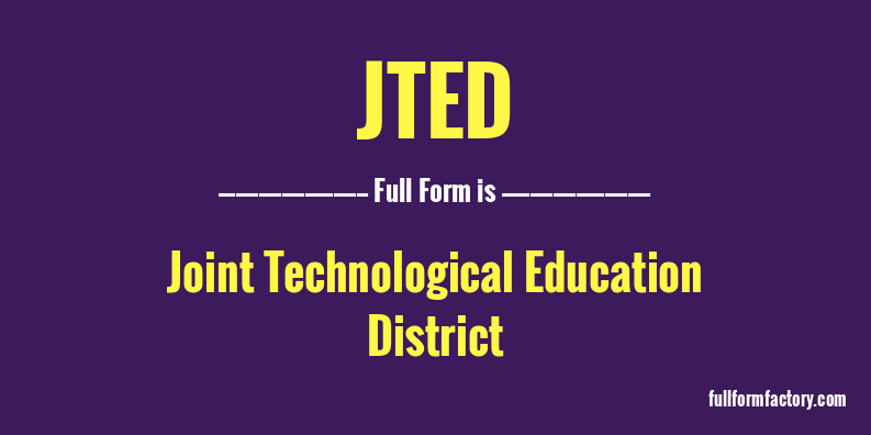jted-full-form