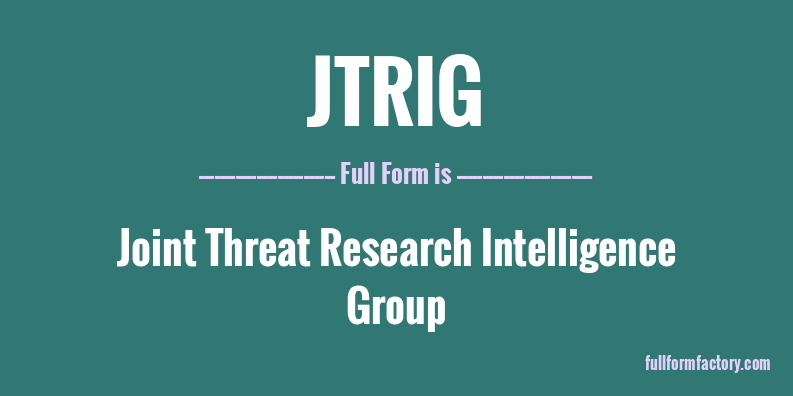 jtrig-full-form