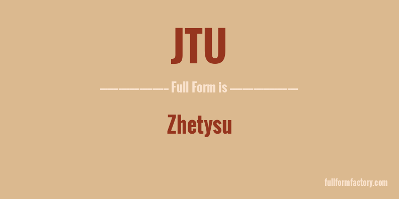 jtu-full-form