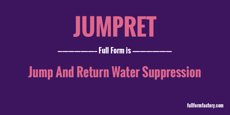 jumpret-full-form