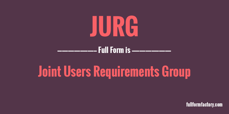 jurg-full-form
