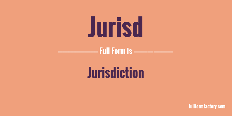 jurisd-full-form