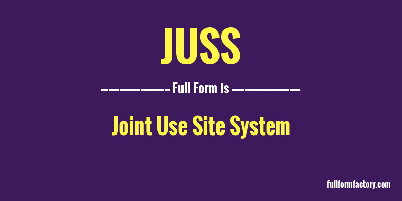 juss-full-form