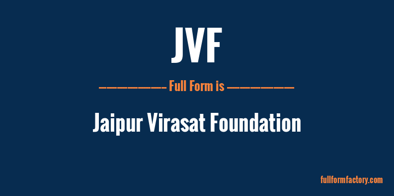 jvf-full-form