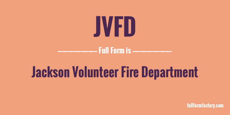 jvfd-full-form
