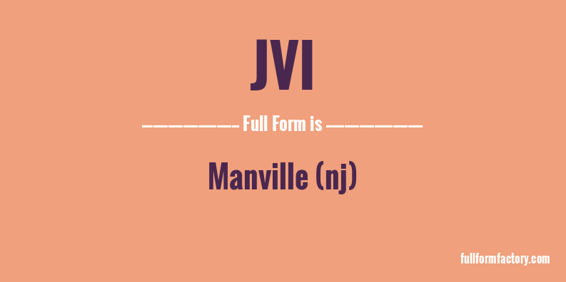 jvi-full-form