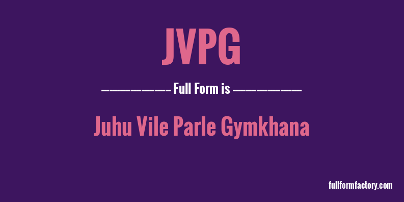 jvpg-full-form
