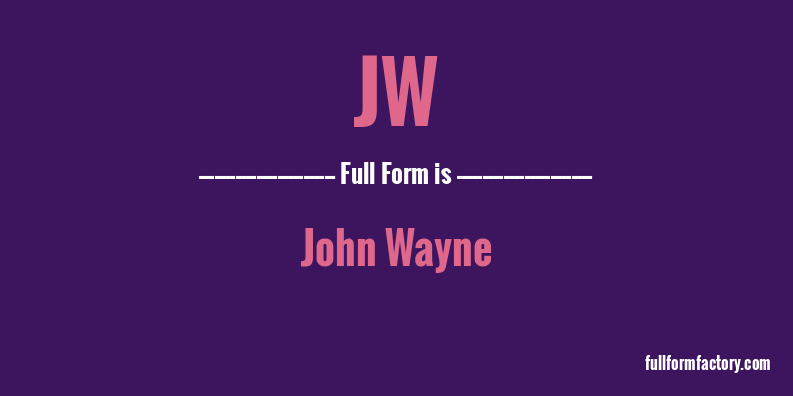 jw-full-form