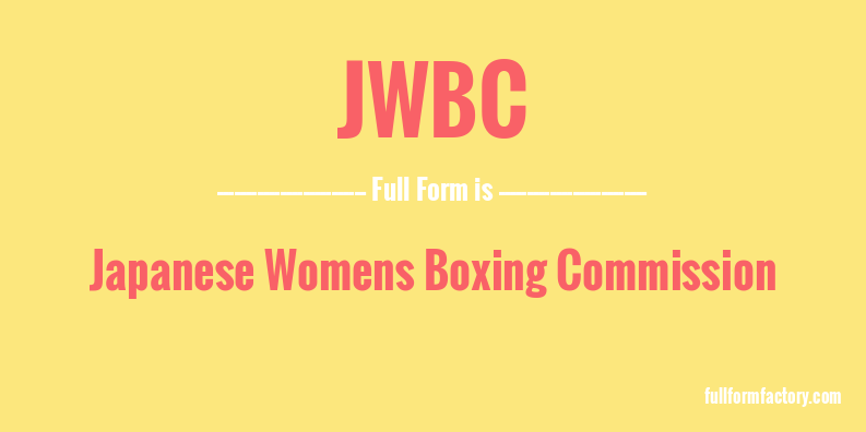 jwbc-full-form