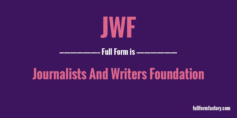 jwf-full-form