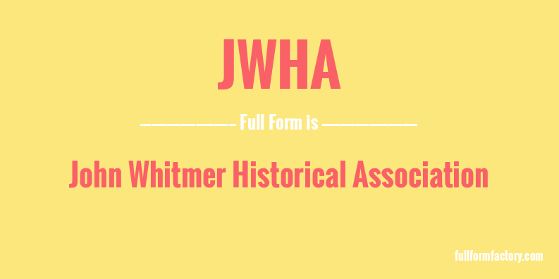 jwha-full-form