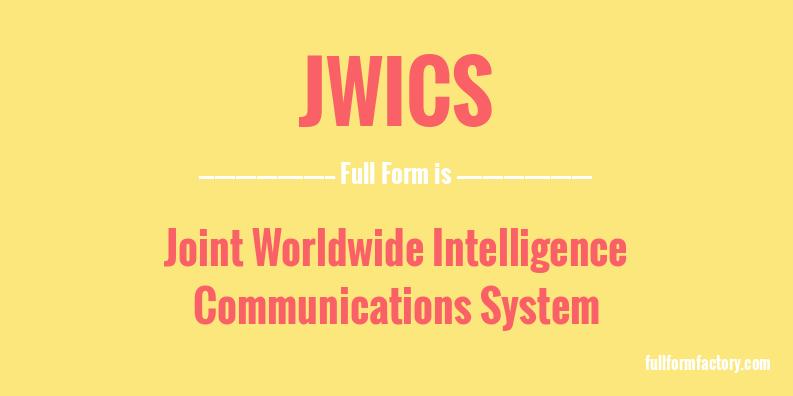 jwics-full-form