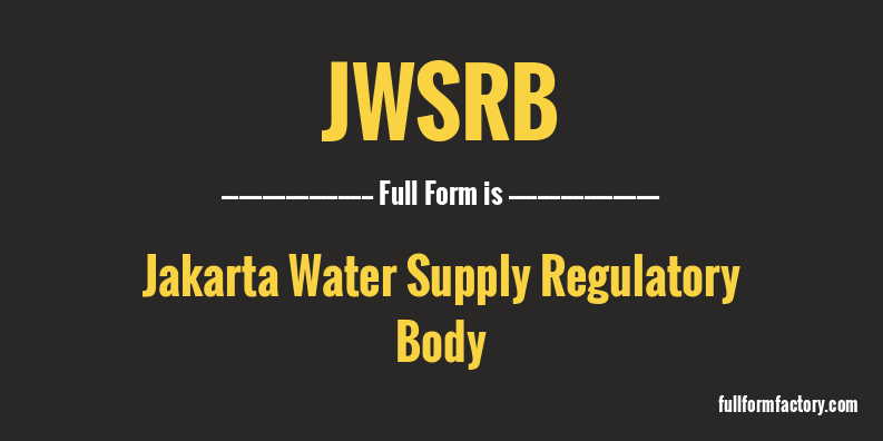 jwsrb-full-form