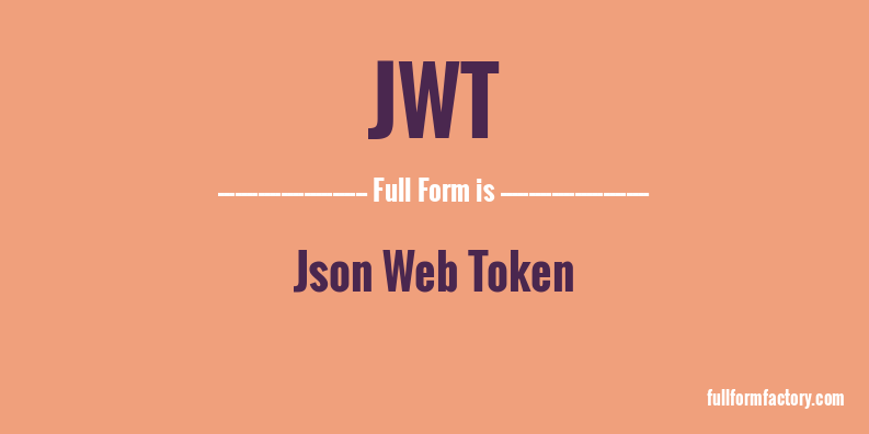 jwt-full-form
