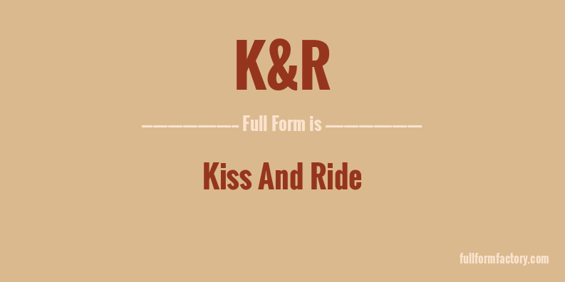 k&r-full-form