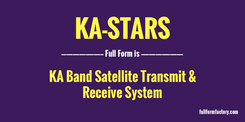 ka-stars-full-form