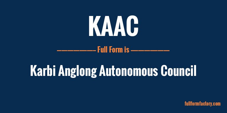 kaac-full-form