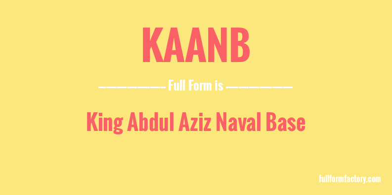 kaanb-full-form