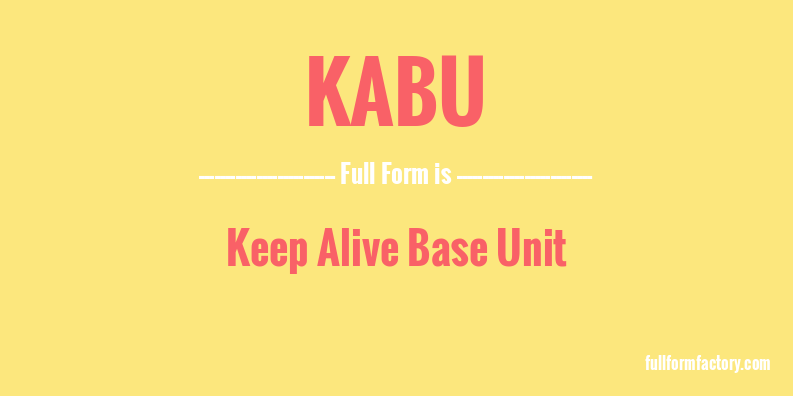 kabu-full-form
