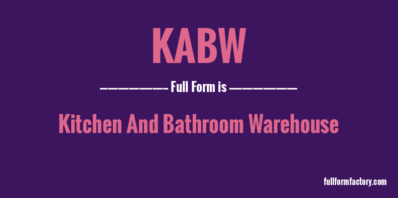 kabw-full-form