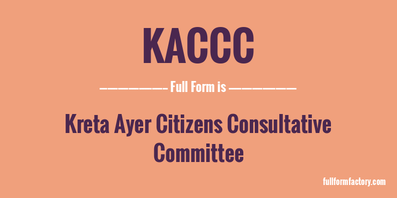 kaccc-full-form