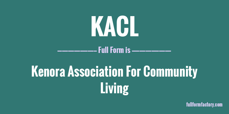 kacl-full-form