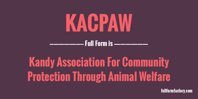kacpaw-full-form