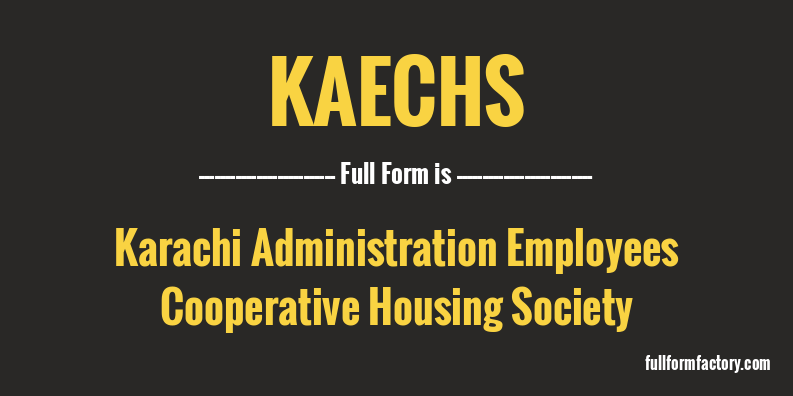 kaechs-full-form