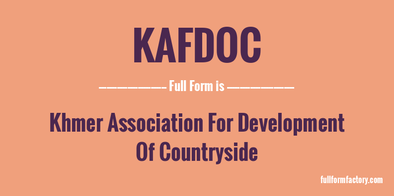 kafdoc-full-form