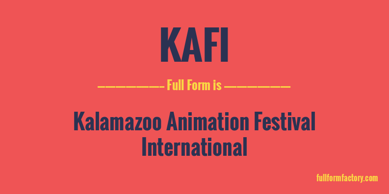 kafi-full-form