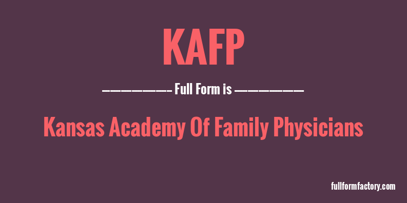 kafp-full-form