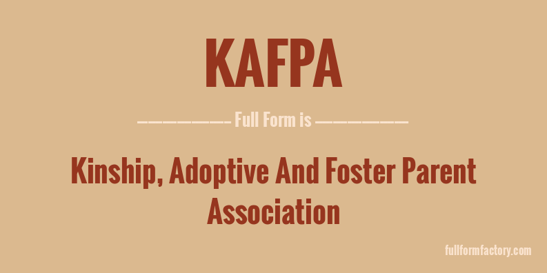 kafpa-full-form