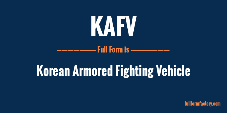 kafv-full-form