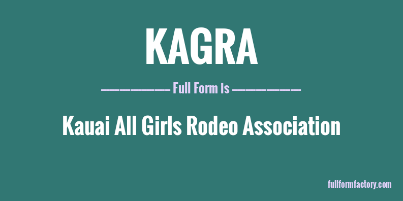 kagra-full-form