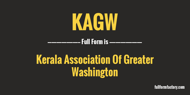 kagw-full-form
