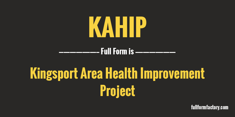 kahip-full-form