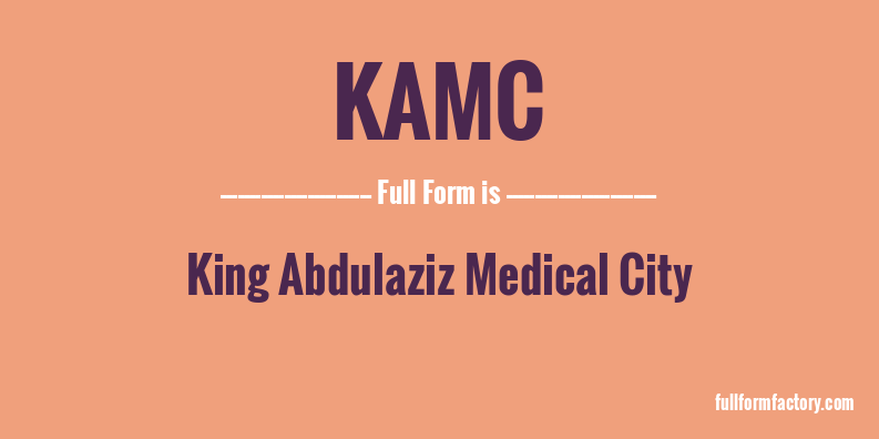 kamc-full-form