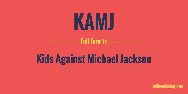 kamj-full-form