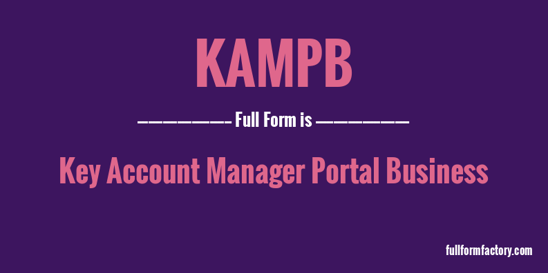 kampb-full-form