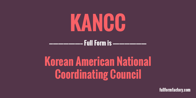 kancc-full-form