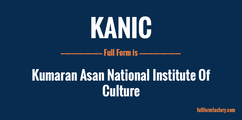 kanic-full-form
