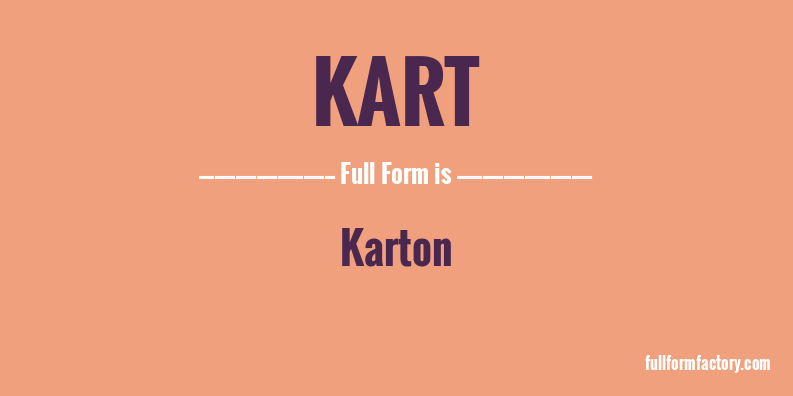 kart-full-form