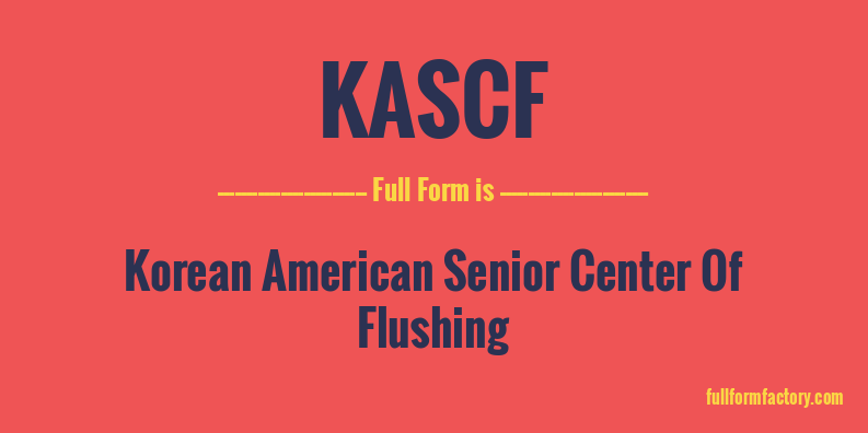 kascf-full-form