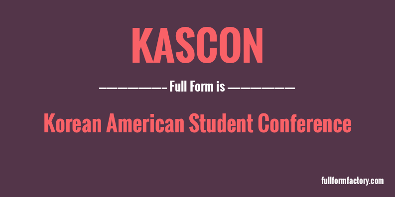 kascon-full-form