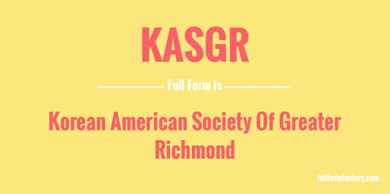 kasgr-full-form