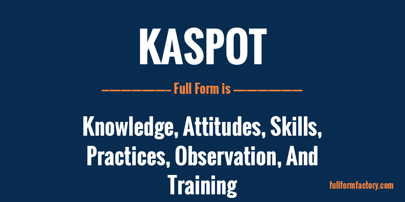 kaspot-full-form