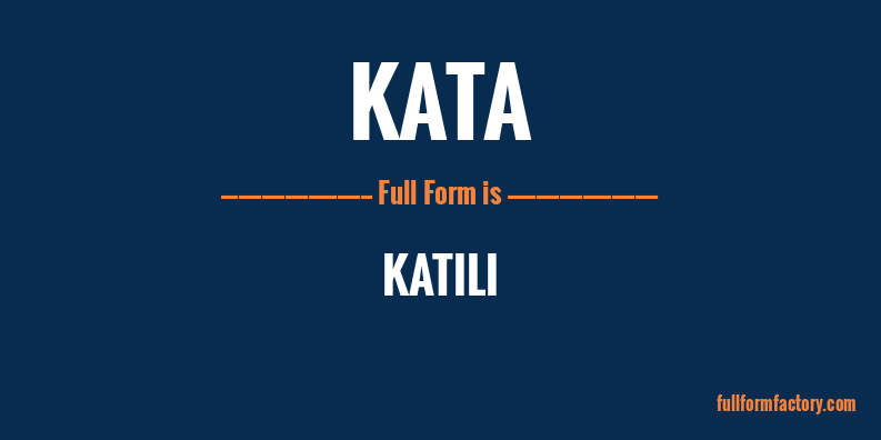 kata-full-form