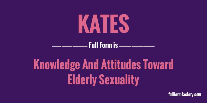 kates-full-form