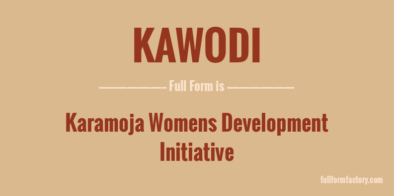 kawodi-full-form