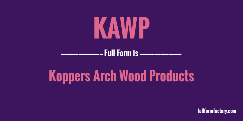 kawp-full-form